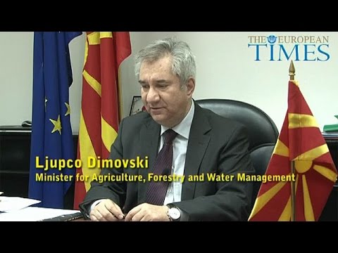 Ljupco Dimovski, Minister for Agriculture Macedonia