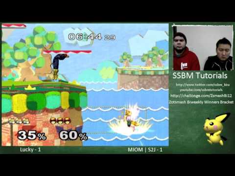 UCI 12 Grand Finals - Lucky (Fox) vs MIOM S2J (Falcon) - Super Smash Bros. Melee