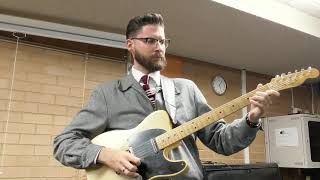 Video thumbnail for Slow blues in C by Zane Banks