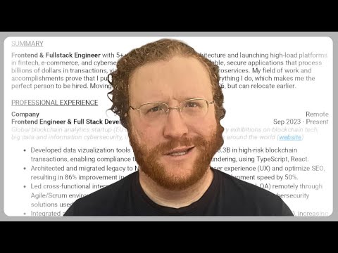 Why Software Engineers CAN'T Get Interviews | Recruiter Reviews Resume