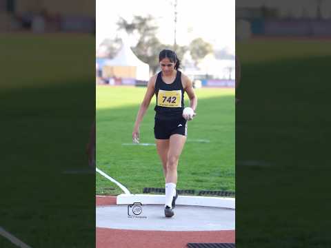 Heptathlon Shotput in 38th National Games 2025 #jd_films2309 #olympicsport #shotput #trackandfield