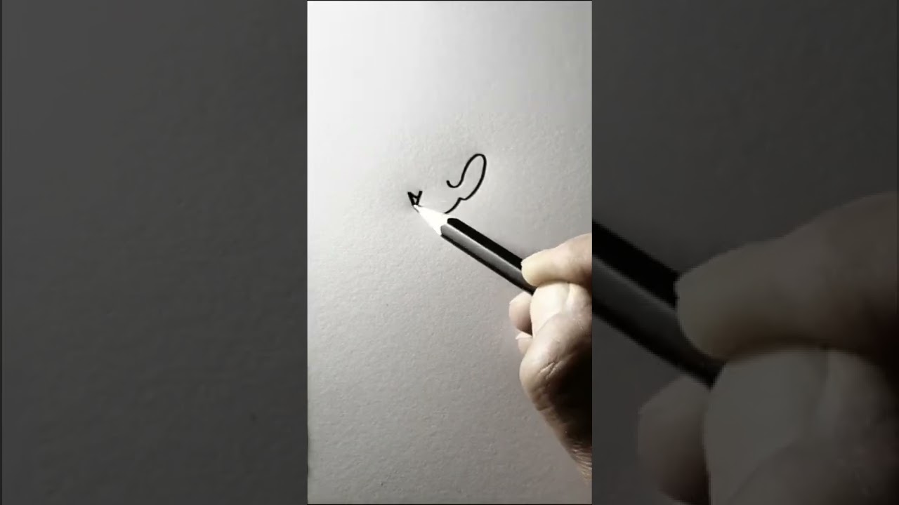 One line Rabbit #aram_nabeel #shorts #viral