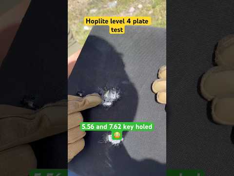 @hoplitearmor  level 4 test #bodyarmor #armor #plate #level4 #gungun #pewpew #military #shoot