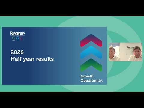 Restore plc - Investor Presentation (HY Results) - 30 July 2026