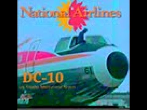 National Airlines  DC-10-10 N81NA visits Los Angeles International Airport