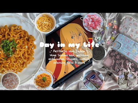 Day in my Life ♡ | Aesthetic vlog💌| Savana haul,skincare,food🫧🍒 #minivlog #food #weeklyvlog #explore