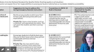 QM Emergency Remote Instruction: Accommodating Student IEP & 504 Plans in K-12 Education