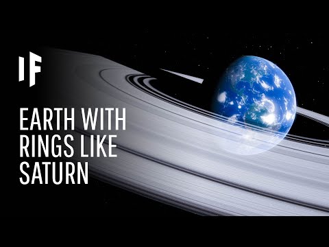 What if Earth Had Rings Like Saturn?