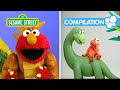 Sesame Street 1 HOUR Elmo Friends Dinosaur Compilation