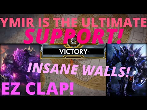 Ymir is the Ultimate Support! Joust Season 9 Smite