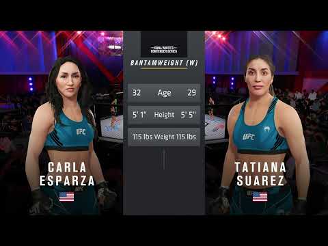EA  Sports UFC 4 : Carla Esparza Vs Tatiana Suarez