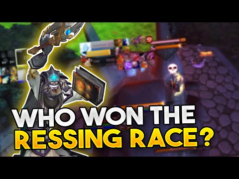 Double resurrection in wrath 2v2 arena!