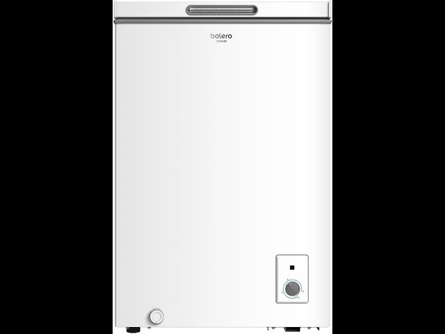 Vídeo relacionado con Cecotec Congelador Horizontal 99L Bolero CoolMarket Chest 99 White E. Altura 83,5cm, 47,6cm de Ancho, Bajo Consumo, Dual fuction: Congelador y Frigorífico, Control Mecánico, Cesta Interior