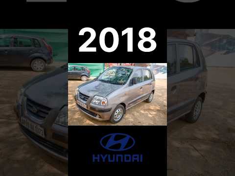 evolution of Hyundai santro (2003-2023) #shorts #viral #hyundai #tranding #2024
