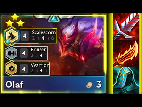 Dragon Slayer Olaf 3 Star ⭐⭐⭐ | TFT Set 7 PBE