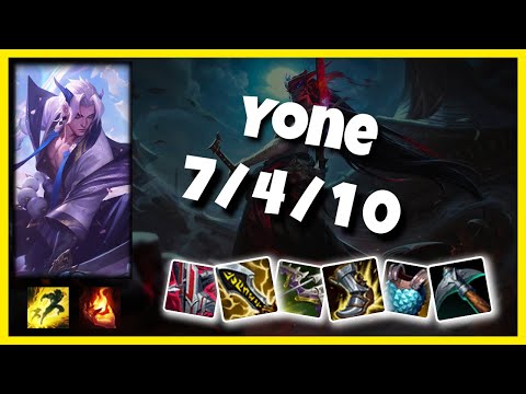 Yone vs Akali KOREAN Challenger MID (7/4/10) - v10.25