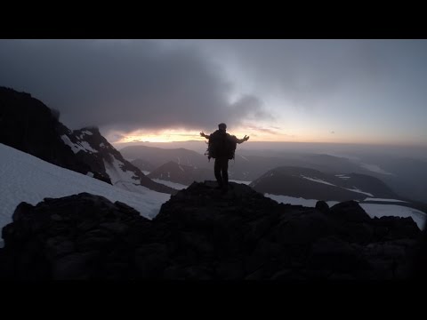 Vi besteg Kebnekaise, på natten