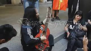 Acoustic of Joey Jodirson in Argentina - Sic ( Slipknot ) and Slit My wrist ( Murderdolls )