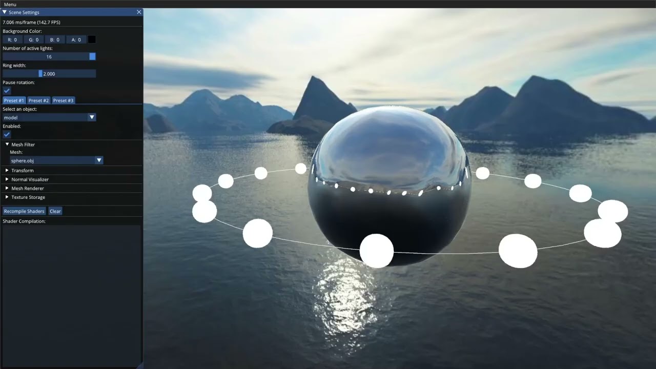 OpenGL Graphics Framework I