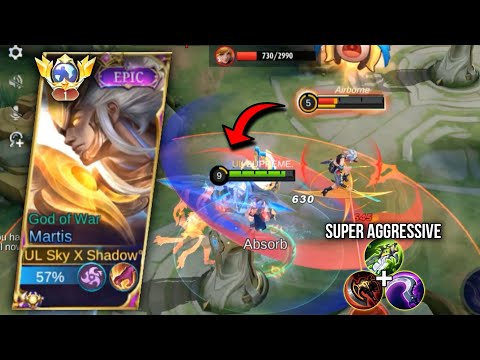MARTIS PERFECT & SUPER AGGRESSIVE GAMEPLAY!! | BEST BUILD 2023