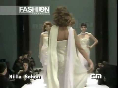 "Mila Schon" Spring Summer 1987 Milan Haute Couture by Canale Moda