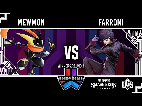 Tripoint Smash 144  -  Winners Round 4  -  Mewmon(Greninja) Vs. Farron!(Joker)