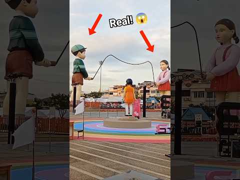 Squid game Jump rope in real life 😱 | squid game season 3 #shorts #squidgame #squidgame3