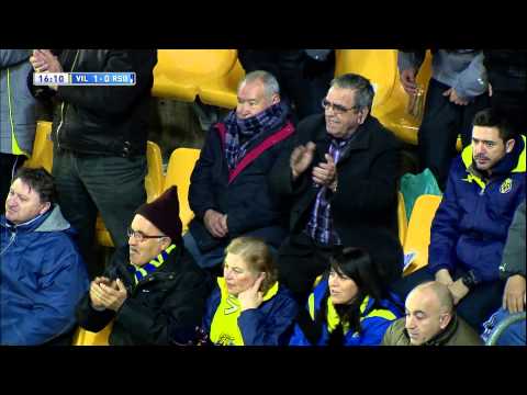 Gol de Giovani dos Santos (1-0) en el Villarreal CF - Real Sociedad - HD