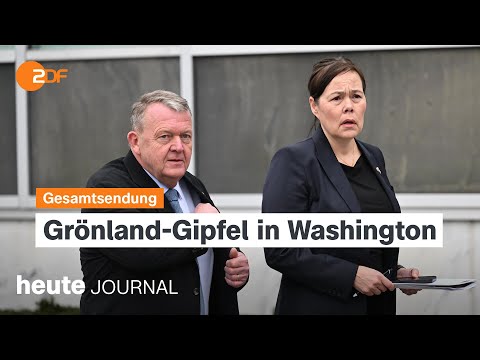 heute journal vom 14.01.2026 Zukunft Grönlands, Lage in Iran, Fehlverhalten bei der Bundeswehr