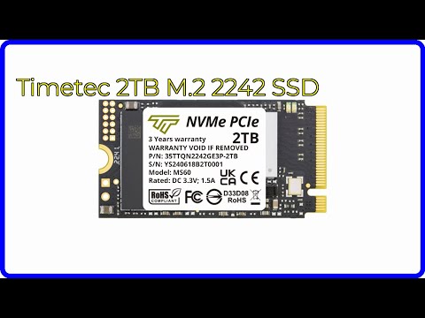 REVIEW (2026): Timetec 2TB M.2 2242 SSD. ESSENTIAL details.