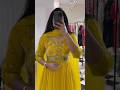 Yellow Anarkali Dress