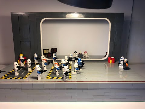 Lego Season 7 Episode 12 Clone Wars Moc: Jesse Accuses Rex of Treason (MandRMOCtober2020)