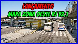 🔴Gameplay Novo Mod Mapa Zona Oeste RJ V2.1 | Proton Bus Simulator | Mods | PBSU | Jogo de Ônibus
