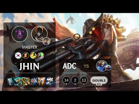 Jhin ADC vs Ezreal - KR Master Patch 11.18