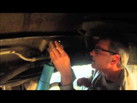 Installing new bilstein shocks on rear of motorhome 20 min job