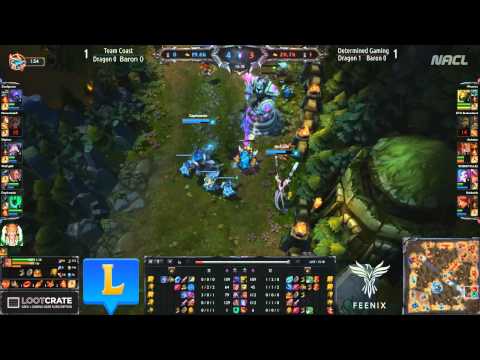 NACL Season 1 Playoffs - Semifinals: Team Coast vs Determined Gaming Game #3