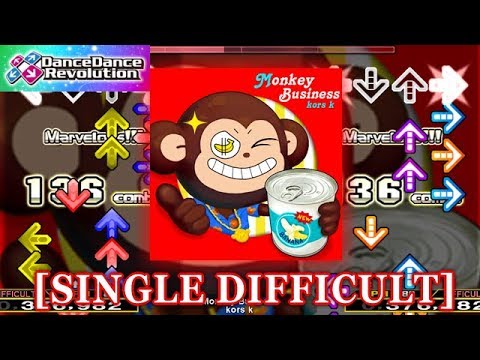 【DDR 2013】 Monkey Business [SINGLE DIFFICULT] 譜面確認＋クラップ