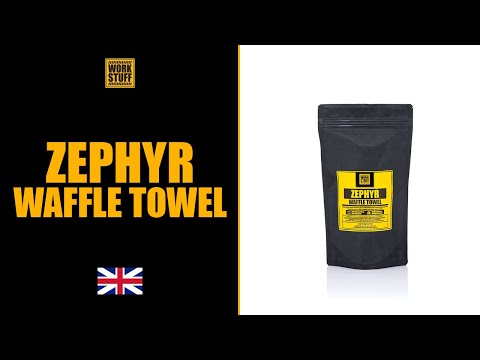 Work Stuff ZEPHYR Waffle Towel - Микрофибра для очистки и протирки стёкол 35 х 35 cm - фото 1 - id-p2488507797