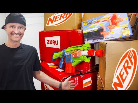 NERF Mystery Boxes - nOOb Unboxing!