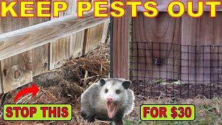KEEP CRITTERS OUT Of Your Yard And Garden: THIS ACTUALLY WORKED!