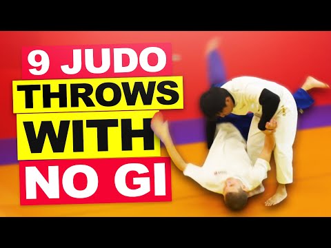 9 Basic Judo Throws Without A Gi | No-Gi Judo Mechanics