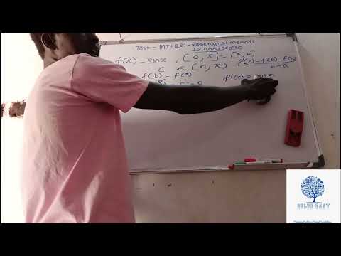 MTH 201 test solutions 2020/2021 session || 1 of 3 #maths #mathematicalmethod