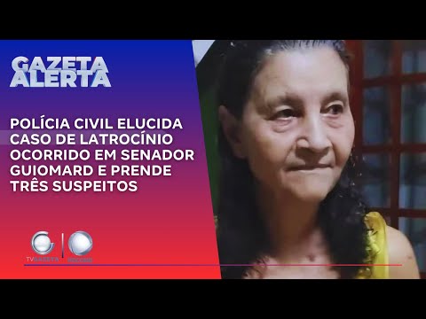 Polícia Civil elucida caso de latrocínio ocorrido em Senador Guiomard e prende três suspeitos