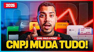 Qual a MELHOR MAQUININHA de CARTÃO para CNPJ em 2025? [GUIA ATUALIZADO]