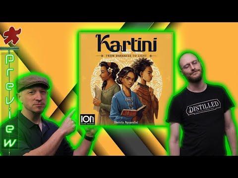 Kartini: From Darkness to Light Board Game Preview (Kickstarter)
