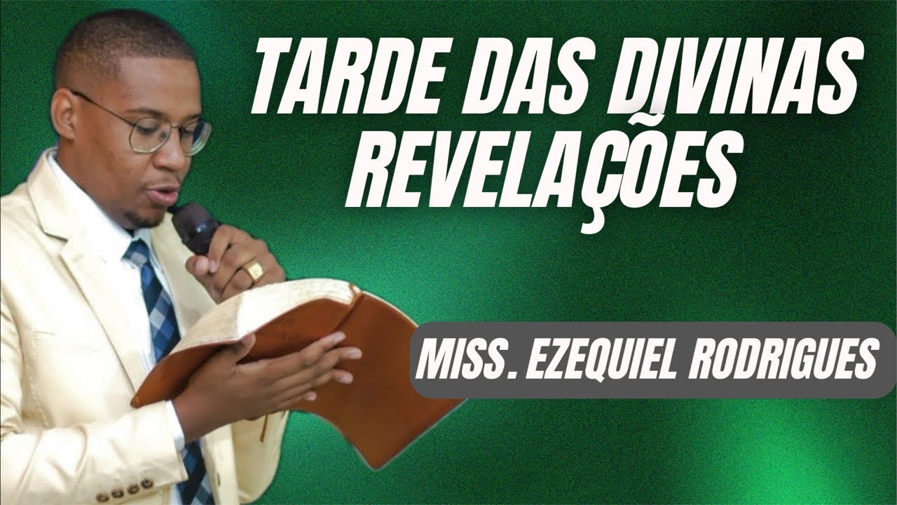 🚨Tarde das Divinas Revelações | DEUS VAI TE DAR MOTIVOS PARA SE ALEGRAR DE NOVO ✋🏼!