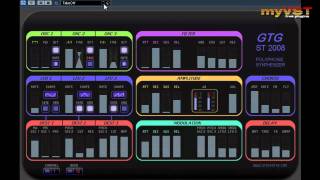 Video thumbnail for GTG ST 2008 - Free VST - myVST Demo by myVST