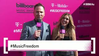 Ted Stryker and Rachel Platten Host Moment - BBMAs 2016