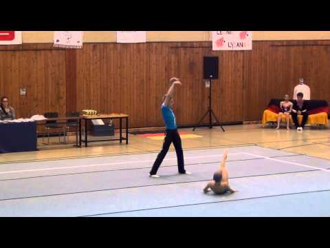 DM Jr Sr Aachen 2014   101   051   MxP   Junior 1   Com   GER   SC Riesa, Sneschana Sinkov & Daniel