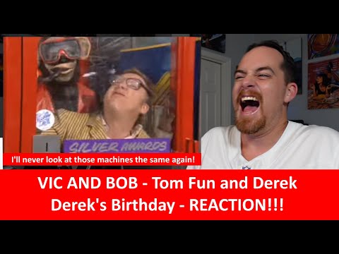 American Reacts to VIC AND BOB - Tom Fun and Derek - Derek's Birthday REACTION!